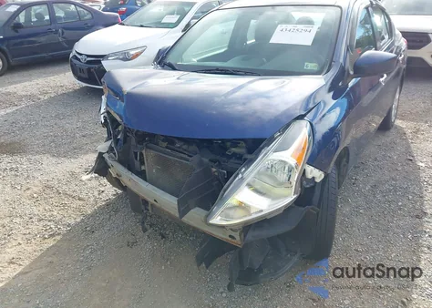 2018 Nissan Versa 1.6 Sv из США, поврежденный, VIN 3N1CN7AP7JL800661